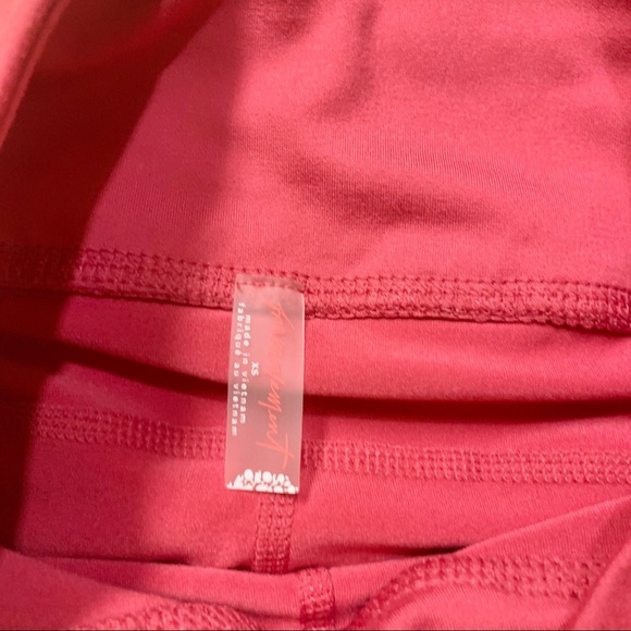 FREE PEOPLE Pink Magenta Odessa Athletic Workout Shorts - Picture 7 of 7